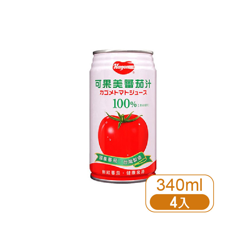 【可果美】蕃茄汁340ml-4入