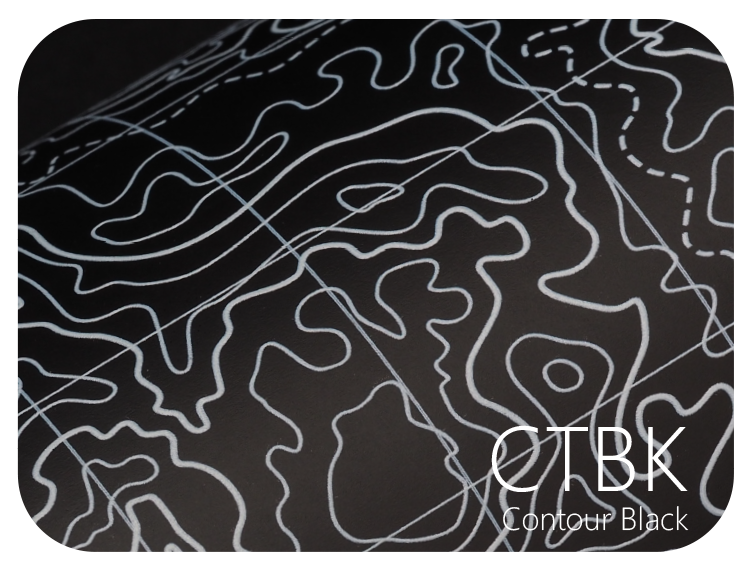 LIFE+GUARD CTBK Contour Black LIFE+GUARD WABU Wave Blue vinyl skin sample for 3C protective wraps