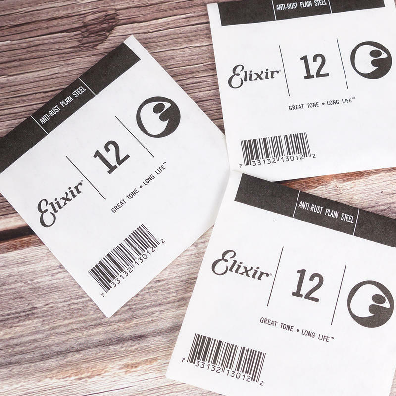 Elixir EXSG-13012 零弦 散弦 0.12 木吉他 電吉他 第一弦 第二弦 EXSG 13012