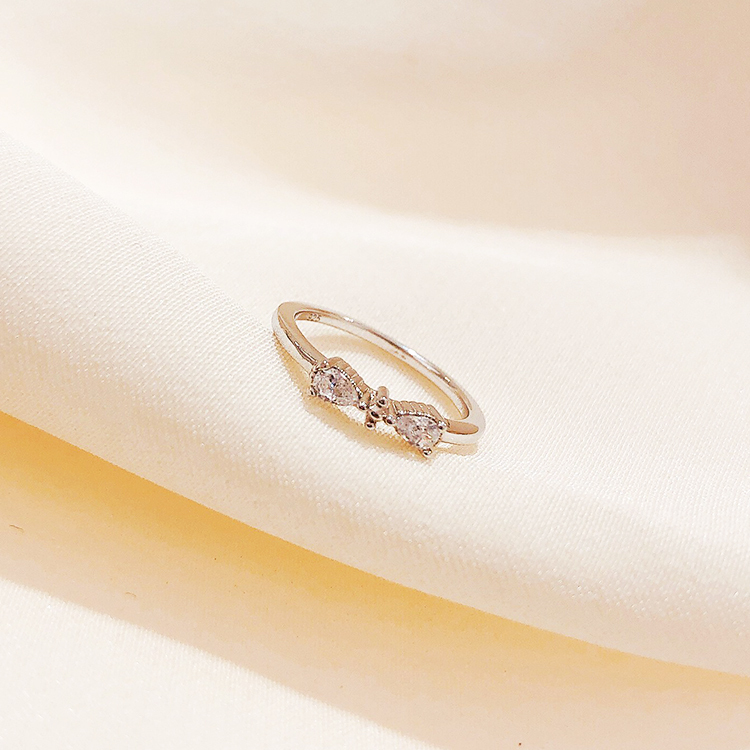 日系甜美 純銀戒指