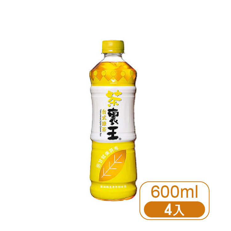【茶裏王】台式綠茶600ml (4入)