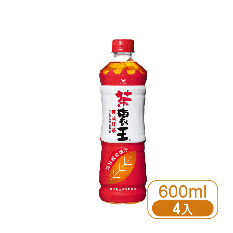 【茶裏王】英式紅茶600ml (4入)