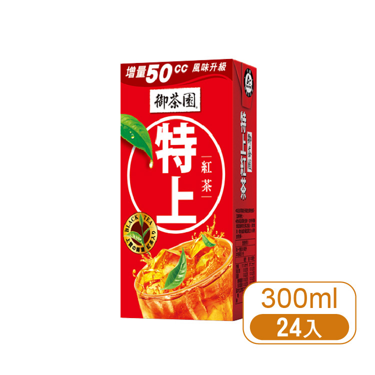 【御茶園】特上紅茶300ml  (24入/箱)