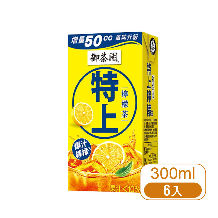【御茶園】特上檸檬茶300ml -6入