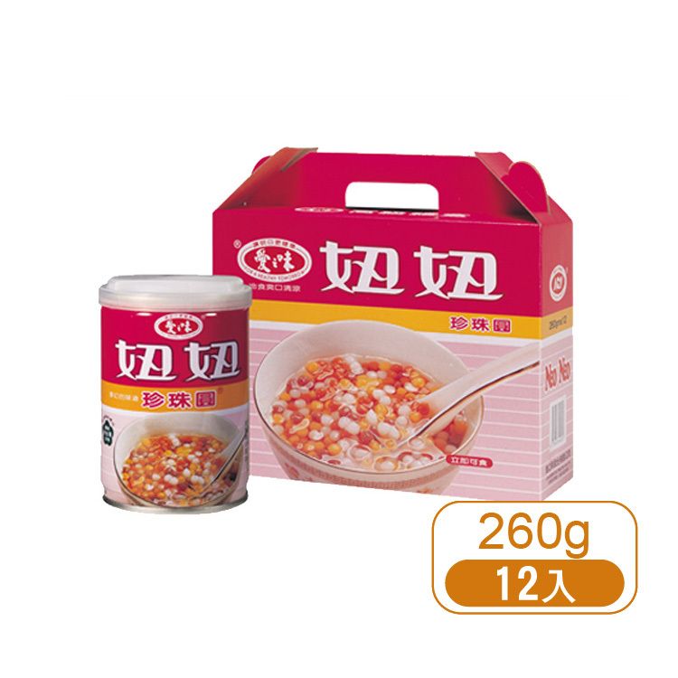 【愛之味】妞妞珍珠圓禮盒 (12入/盒)