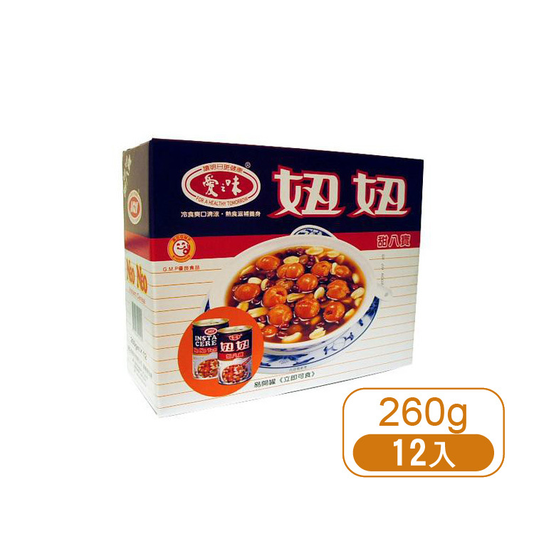 【愛之味】妞妞甜八寶禮盒 (12入/盒)