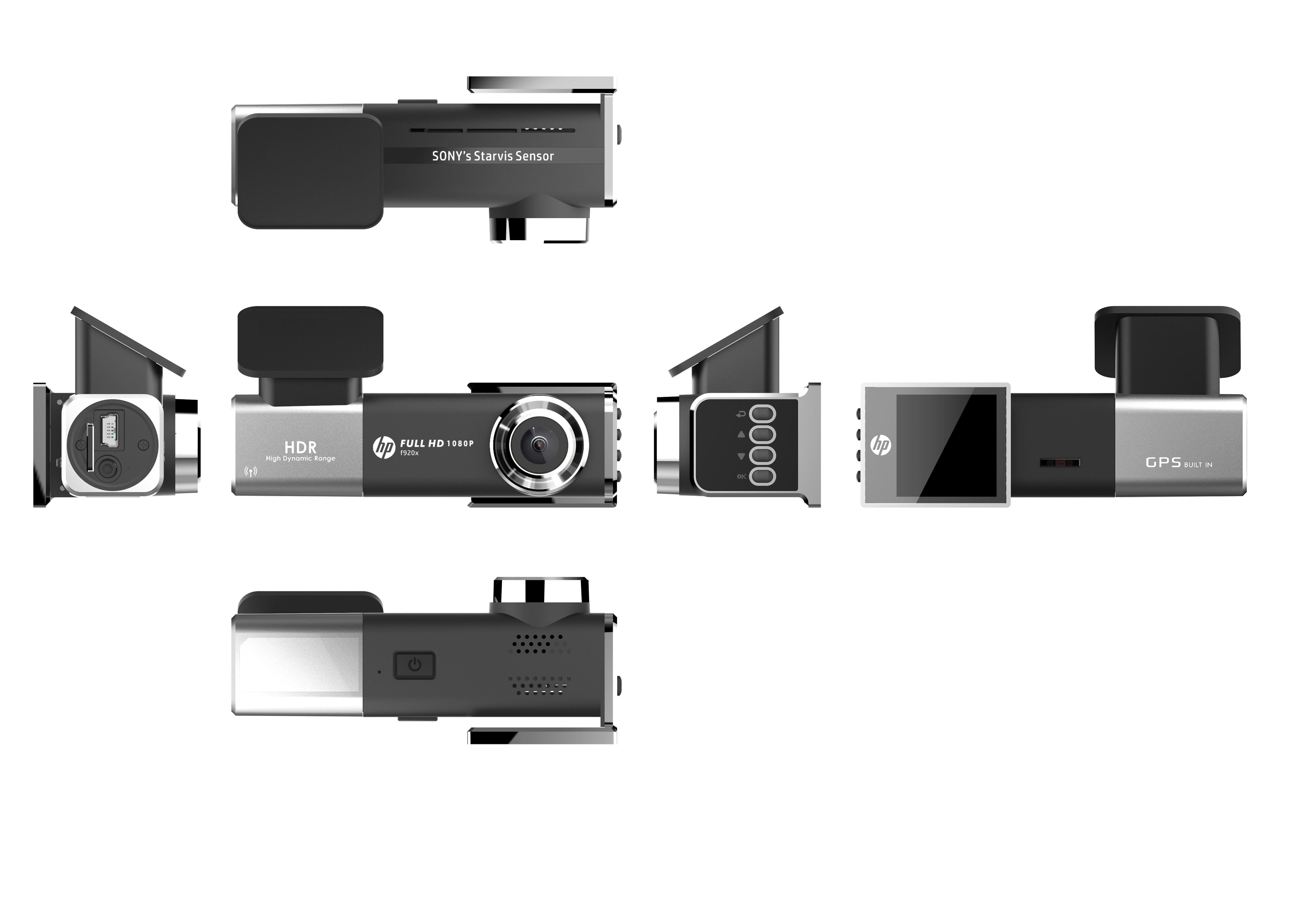 Hp F920x Hp Dash Cam HP F920x RC5 1080p Car Camcorder