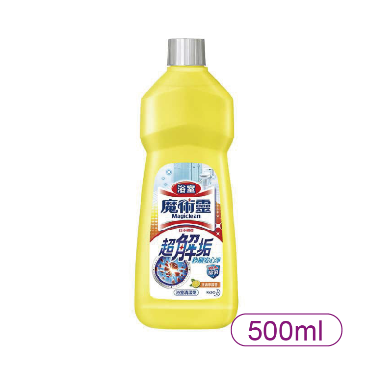 【魔術靈】超解垢泡泡浴室經濟瓶-檸檬香500ml