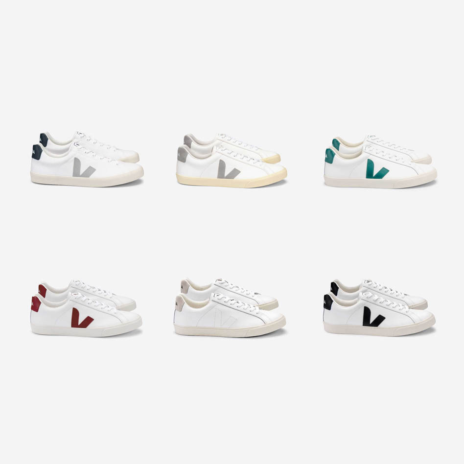 VEJA ESPLAR LEATHER EXTRA WHITE 運動休閒鞋女款