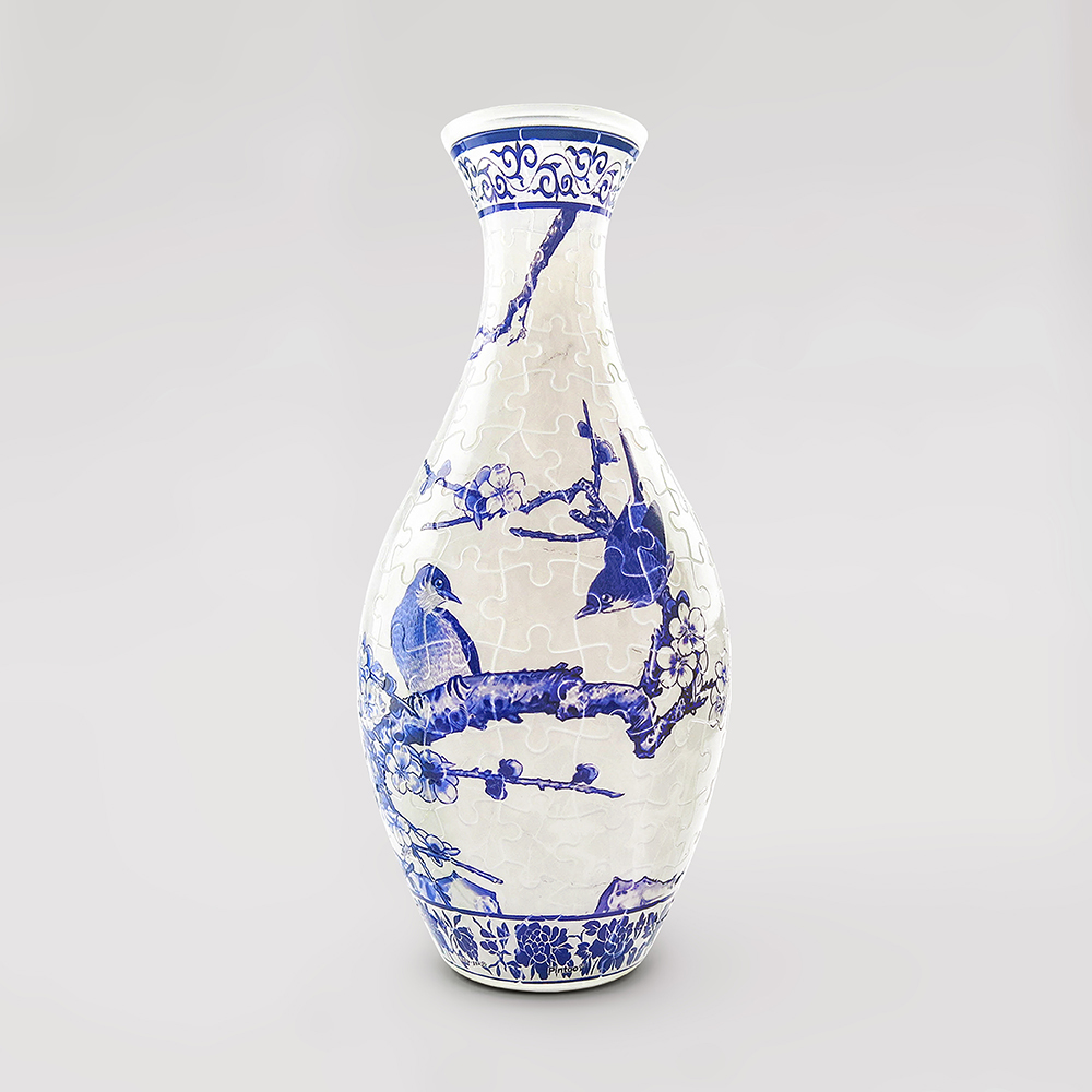S1025 - 花瓶160片- 喜鵲登梅