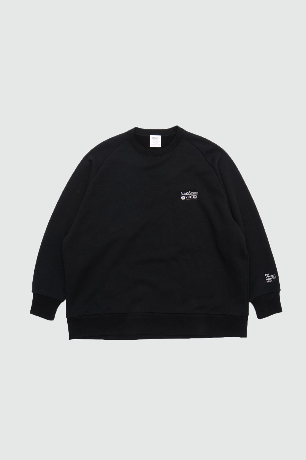 VIBTEX FOR FRESH SERVICE SWEAT CREW NECK