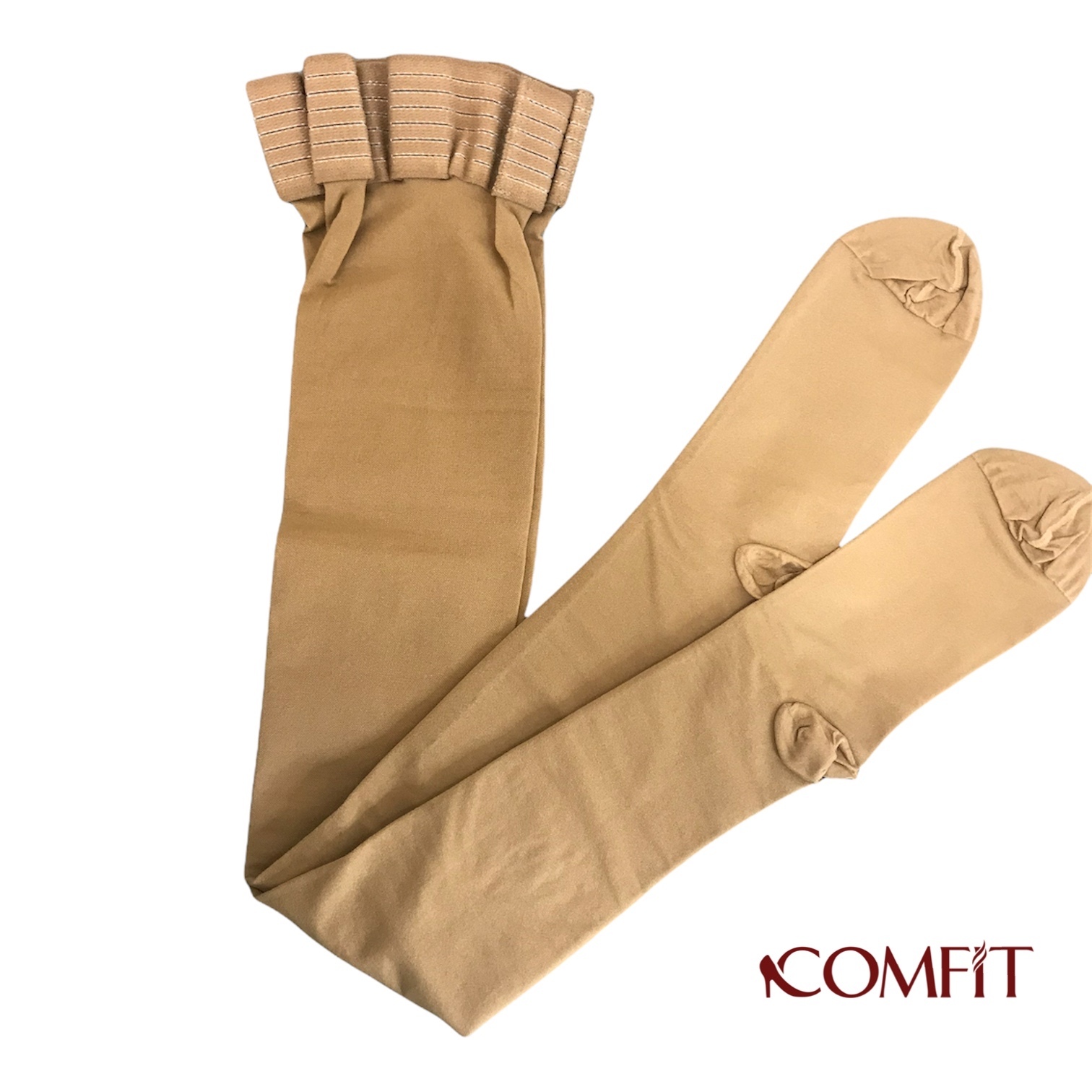 360Den 西德棉重織漸進式壓力大腿襪(無矽膠免過敏大腿襪)