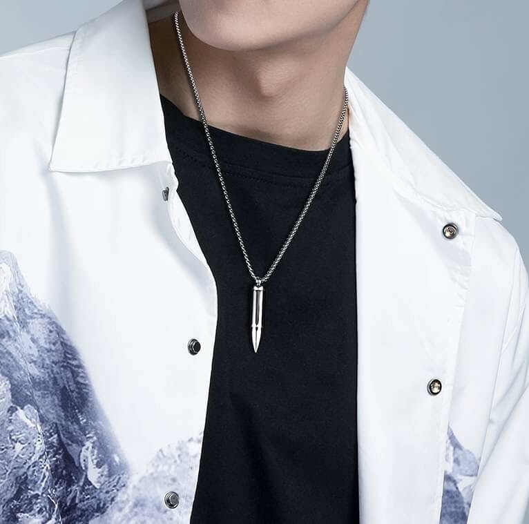 韓國 子彈 項鍊