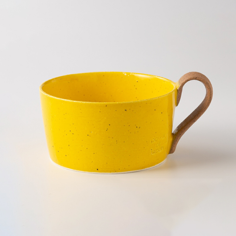 KOYOTOKI Minoyaki Soup Cup-Yellow