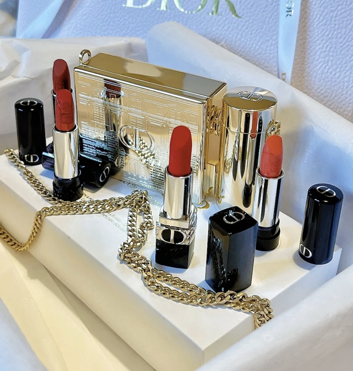 Dior - 節日限定⭐️唇膏 + 小盒子套裝