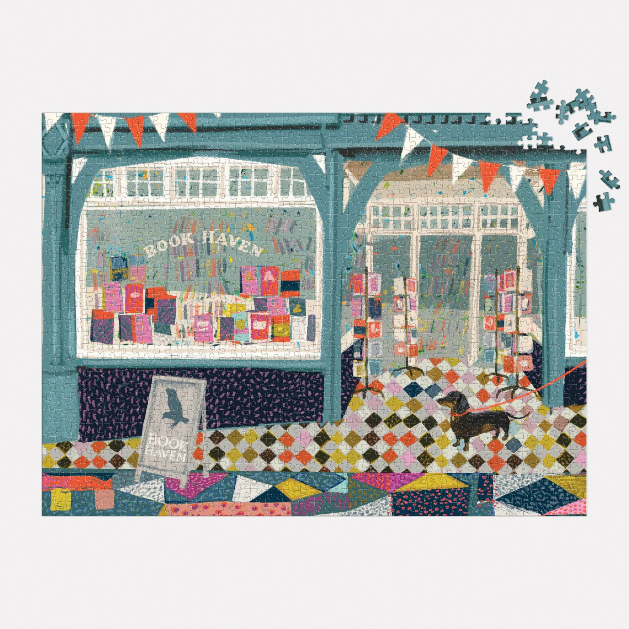 【GALISON】圖書天堂 1000片拼圖