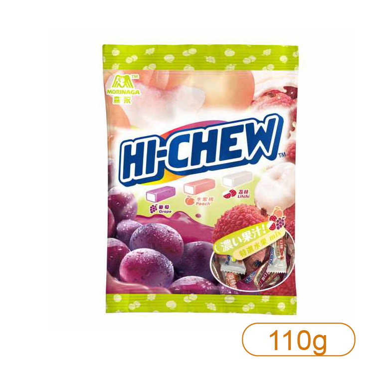 【HI-CHEW】森永嗨啾Q彈軟糖特選水果85g