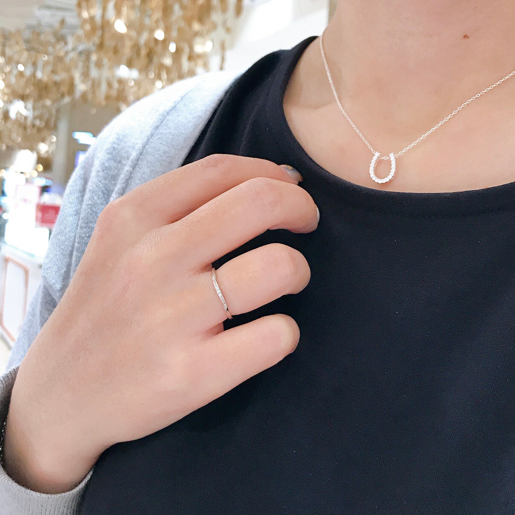 天真浪漫 純銀戒指