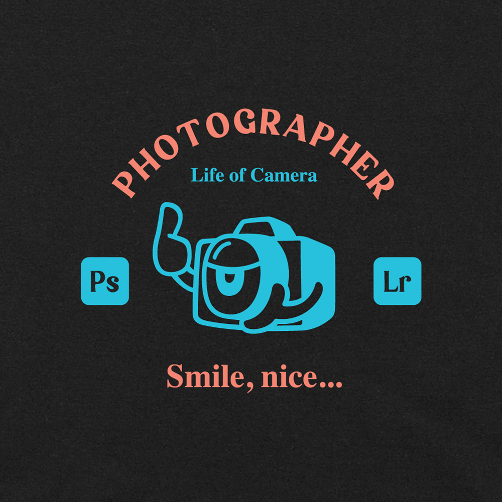 職人日常T恤 - 攝影師