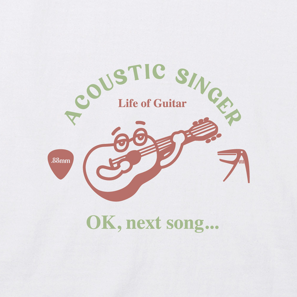 職人日常T恤 - 歌手