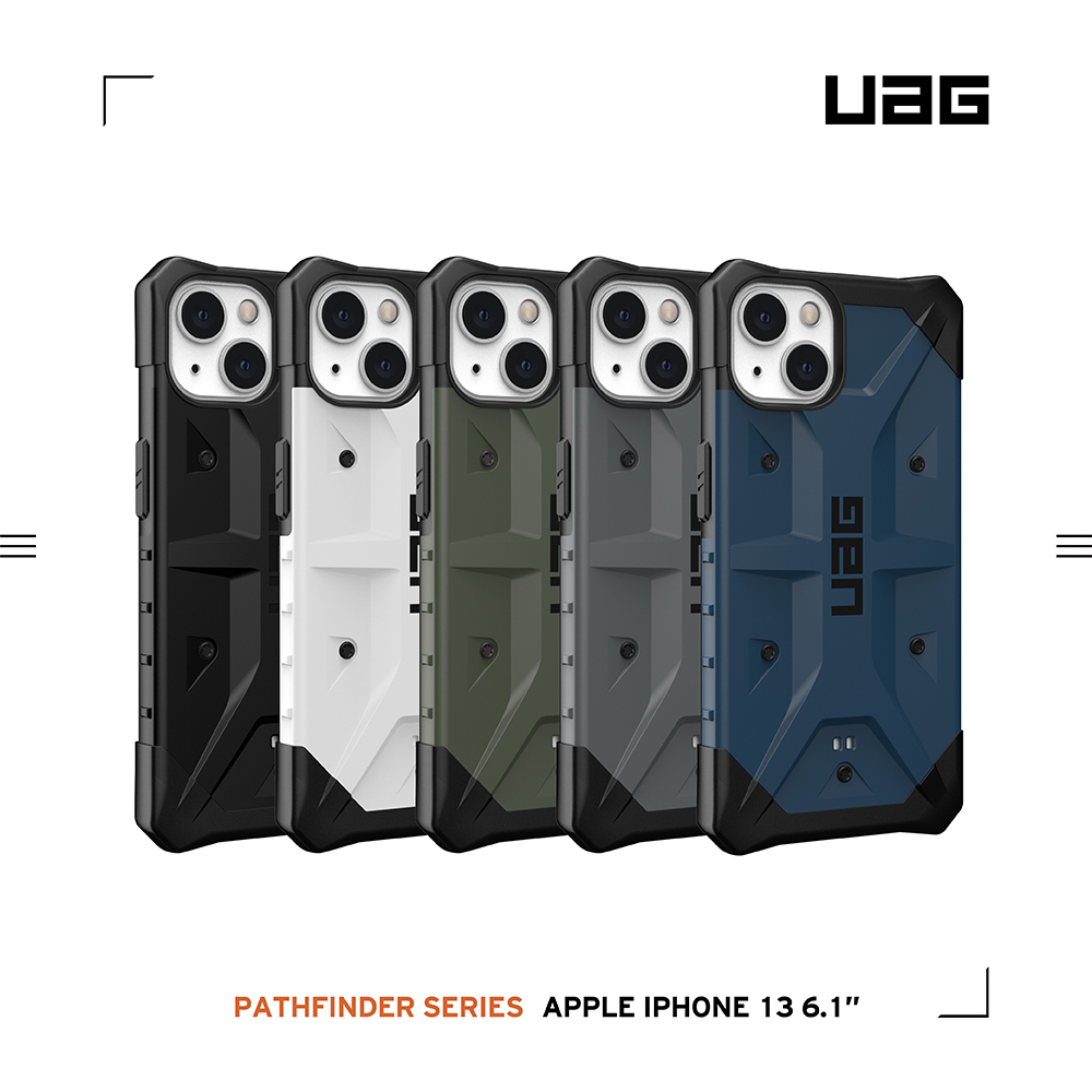 【 UAG | 耐衝擊保護殼實色 iPhone 13 - 5色 】