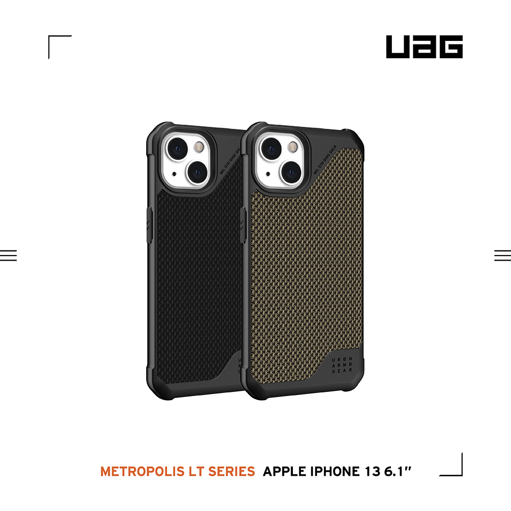 【 UAG | 耐衝擊都會手機殼 iPhone 13 - 2色 】