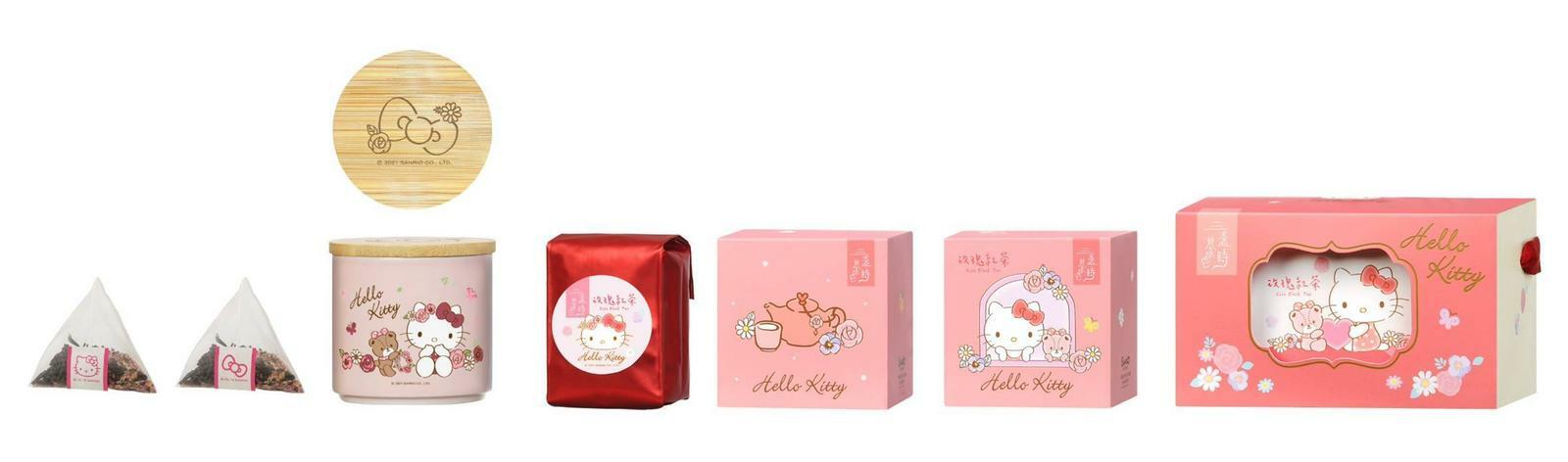 Sanrio Hello kitty玫瑰紅茶禮盒