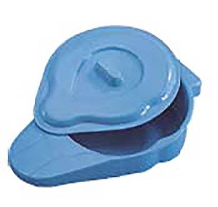 骨科有蓋便盆 (粉藍色)