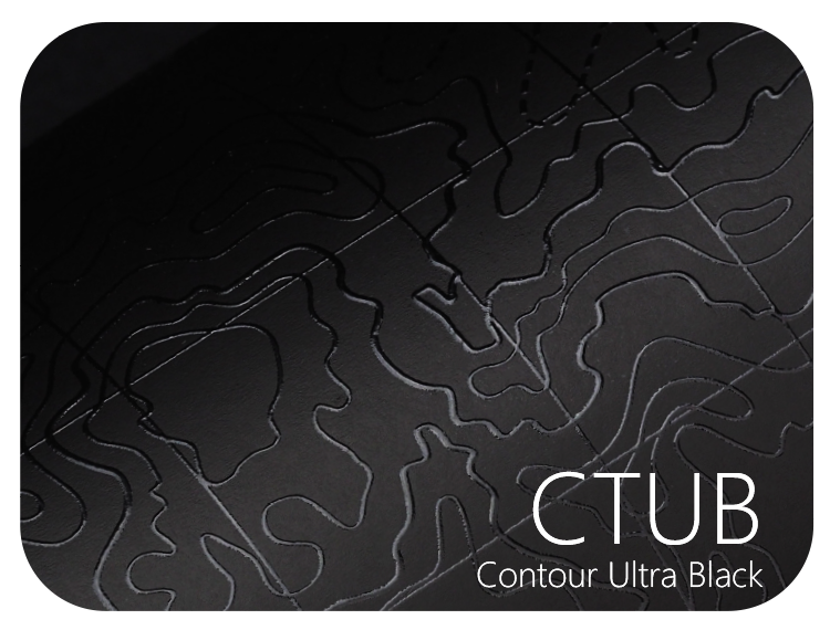 LIFE+GUARD CTUB Contour Ultra Black LIFE+GUARD WABU Wave Blue vinyl skin sample for 3C protective wraps