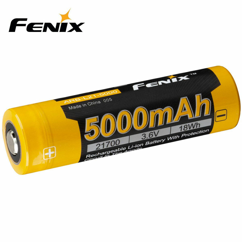 高質で安価 FENIX リチウムイオン専用充電電池 ARB-L21-5000U ▽337-0103 ARB-L21-5000U 1個 作業灯・投光器 