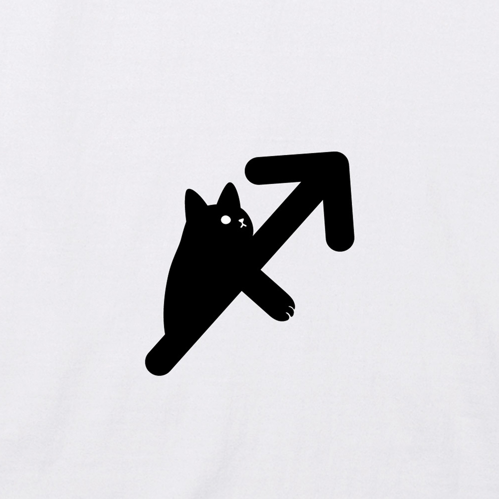 喵星座T恤 - 射手貓