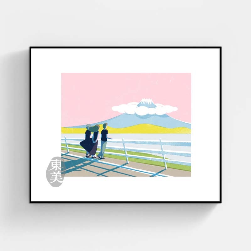 印物所〈富士山──山中湖 II〉