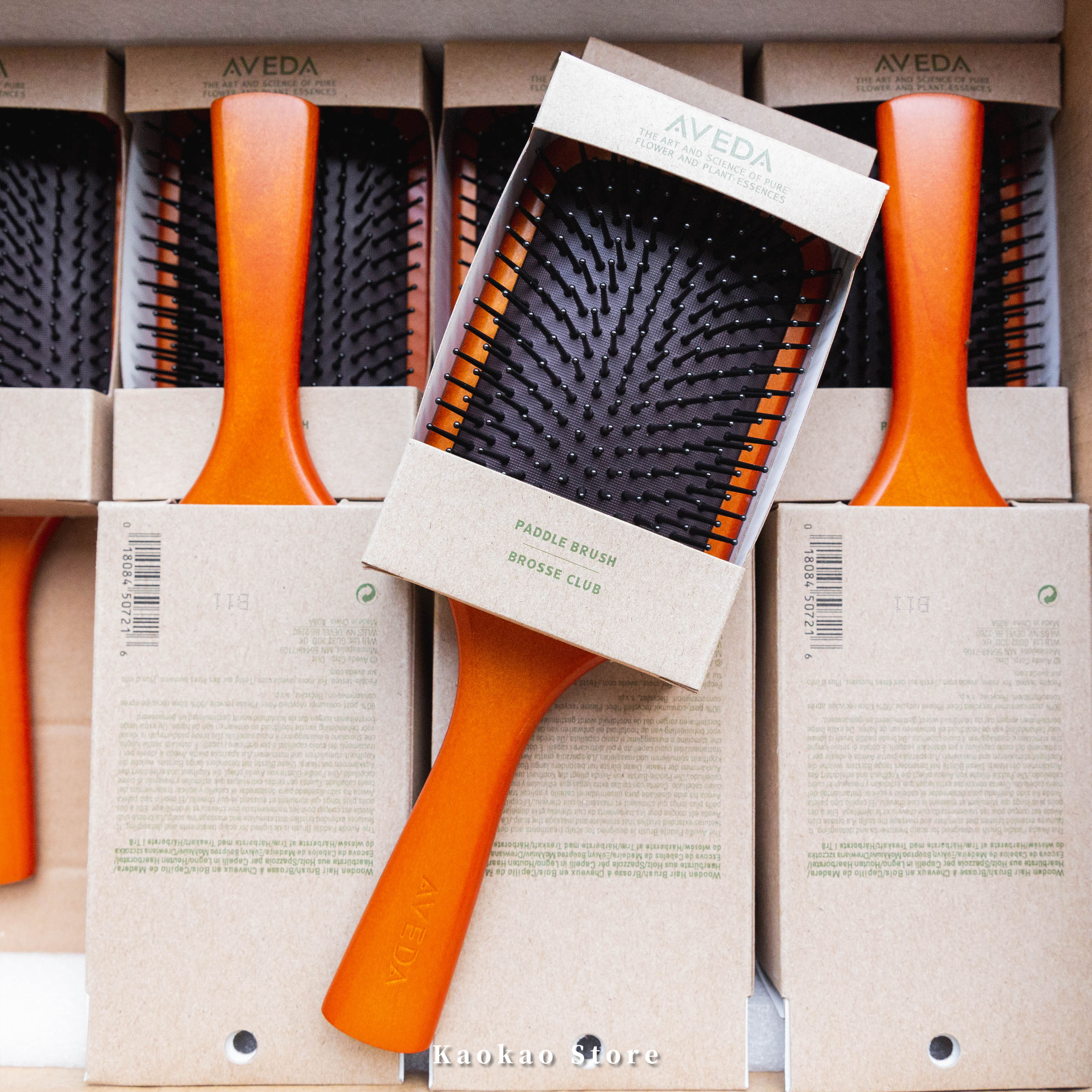 AVEDA 艾凡達 氣囊 （大支）木質氣墊梳 去角質梳 按摩梳