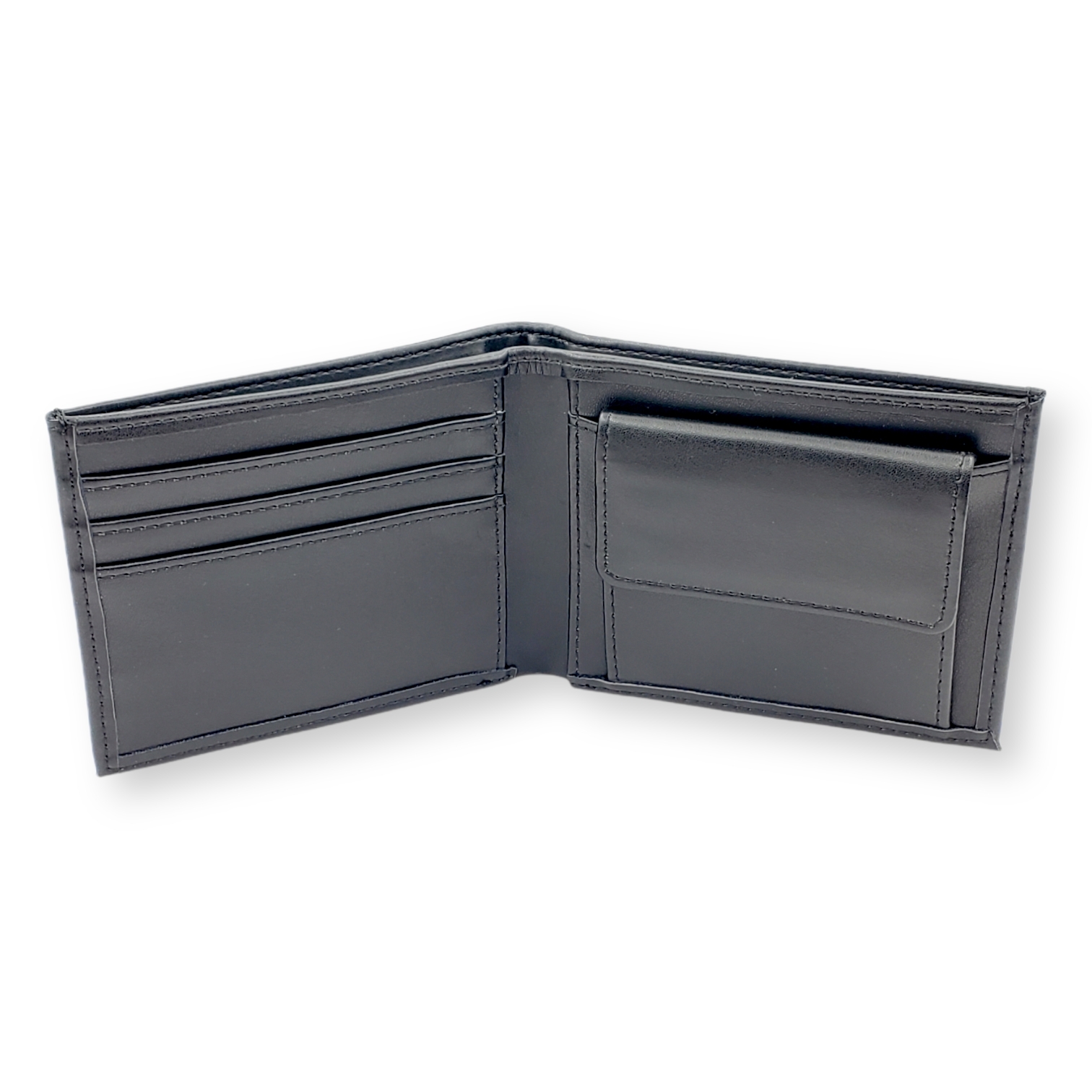 曼城黑色會徽皮革銀包