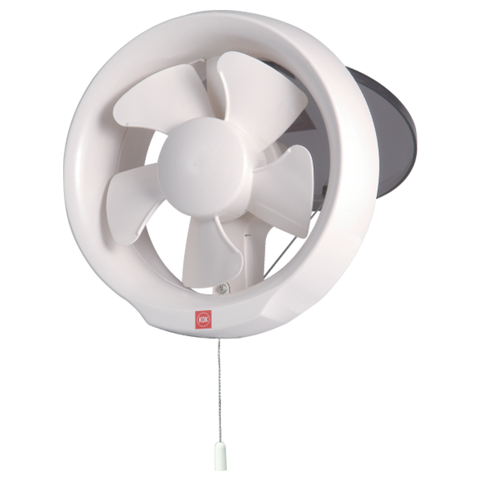 KDK  15WUF07‧扇葉直徑:15厘米/6吋‧拉繩開關抽氣扇‧香港行貨,原廠1年保養‧