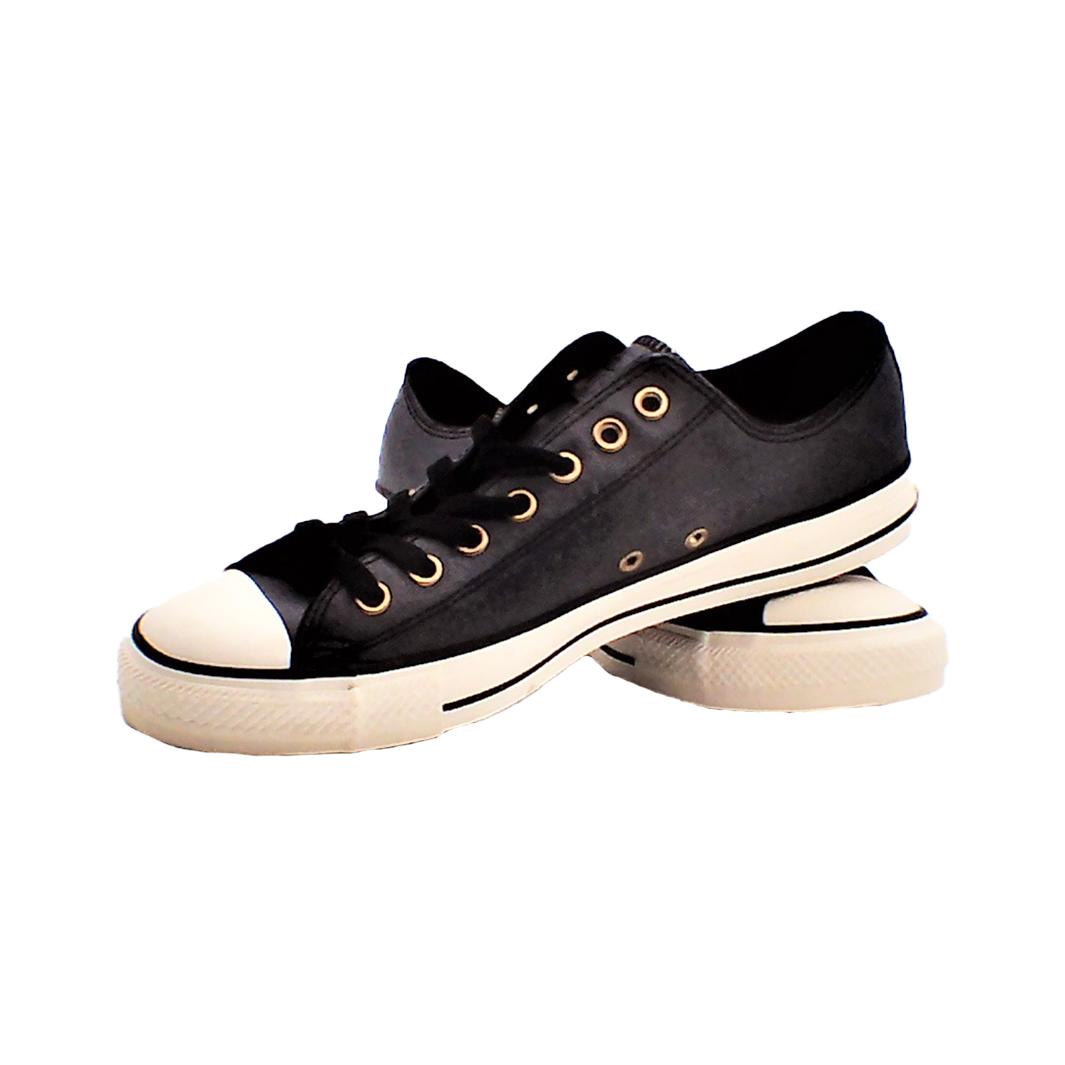 Converse - 男款低幫帆布鞋(灰色)