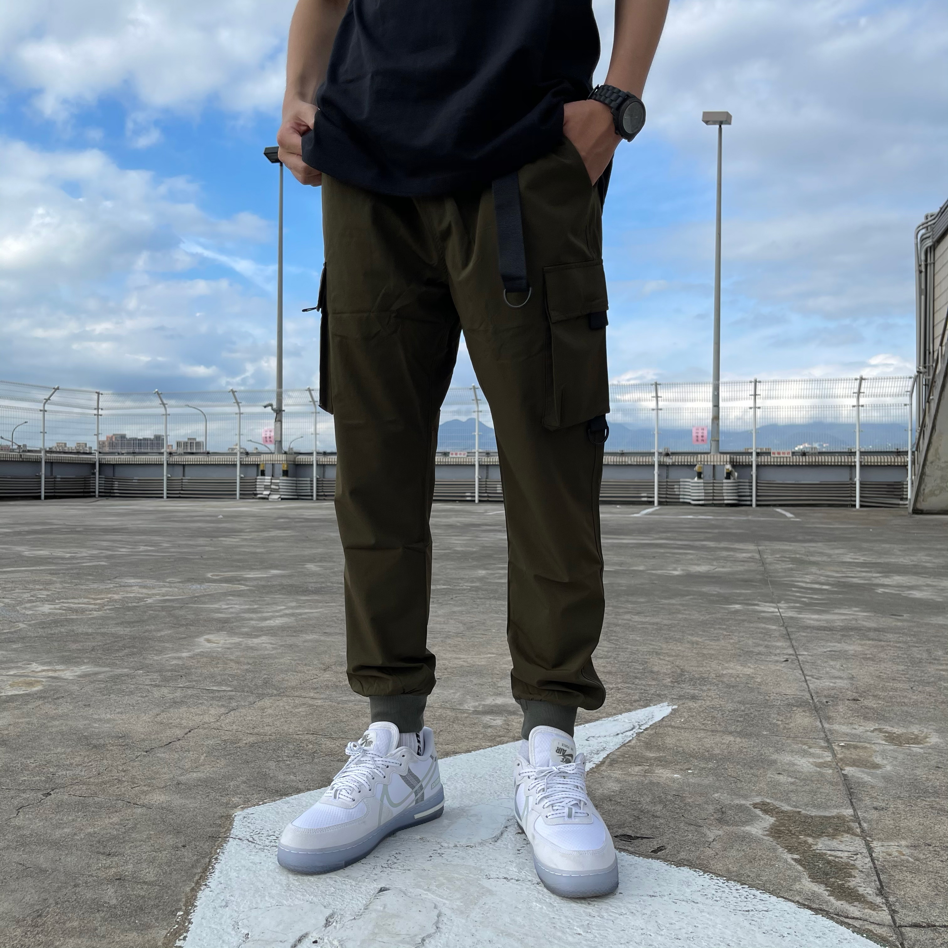 XCTRL 機能衝鋒工作褲-綠