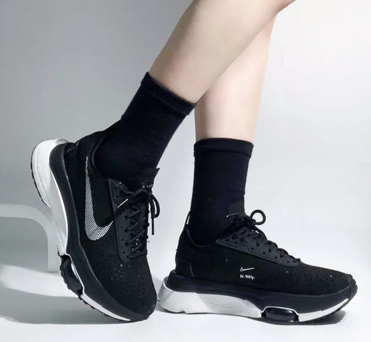 NIKE ZOOM TYPE N.354 解構 "BLACK-WHITE"