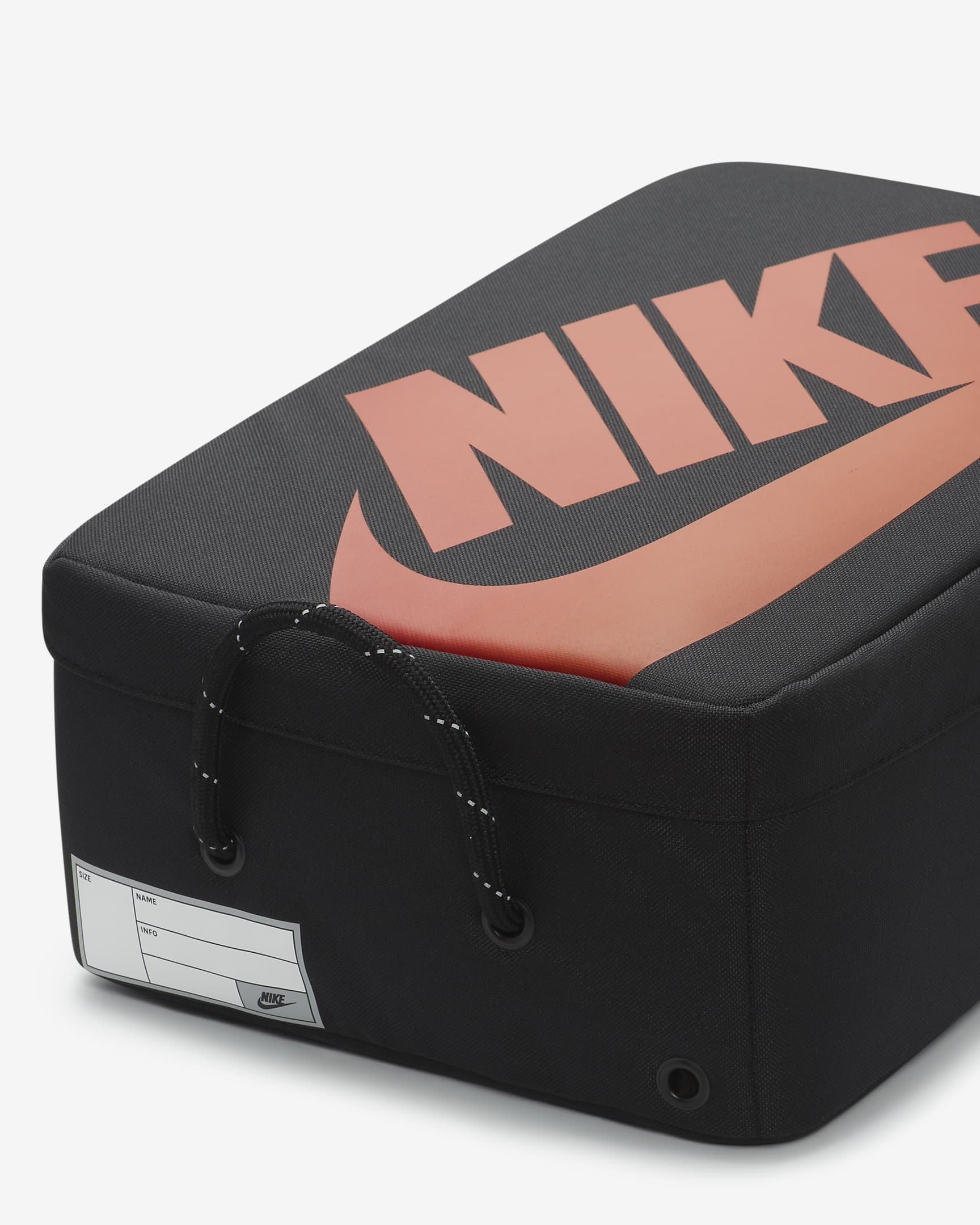 NIKE SHOE BOX BAG 黑紅 鞋袋 手拿包 手提袋 可拆式斜背帶 大LOGO DA7337010
