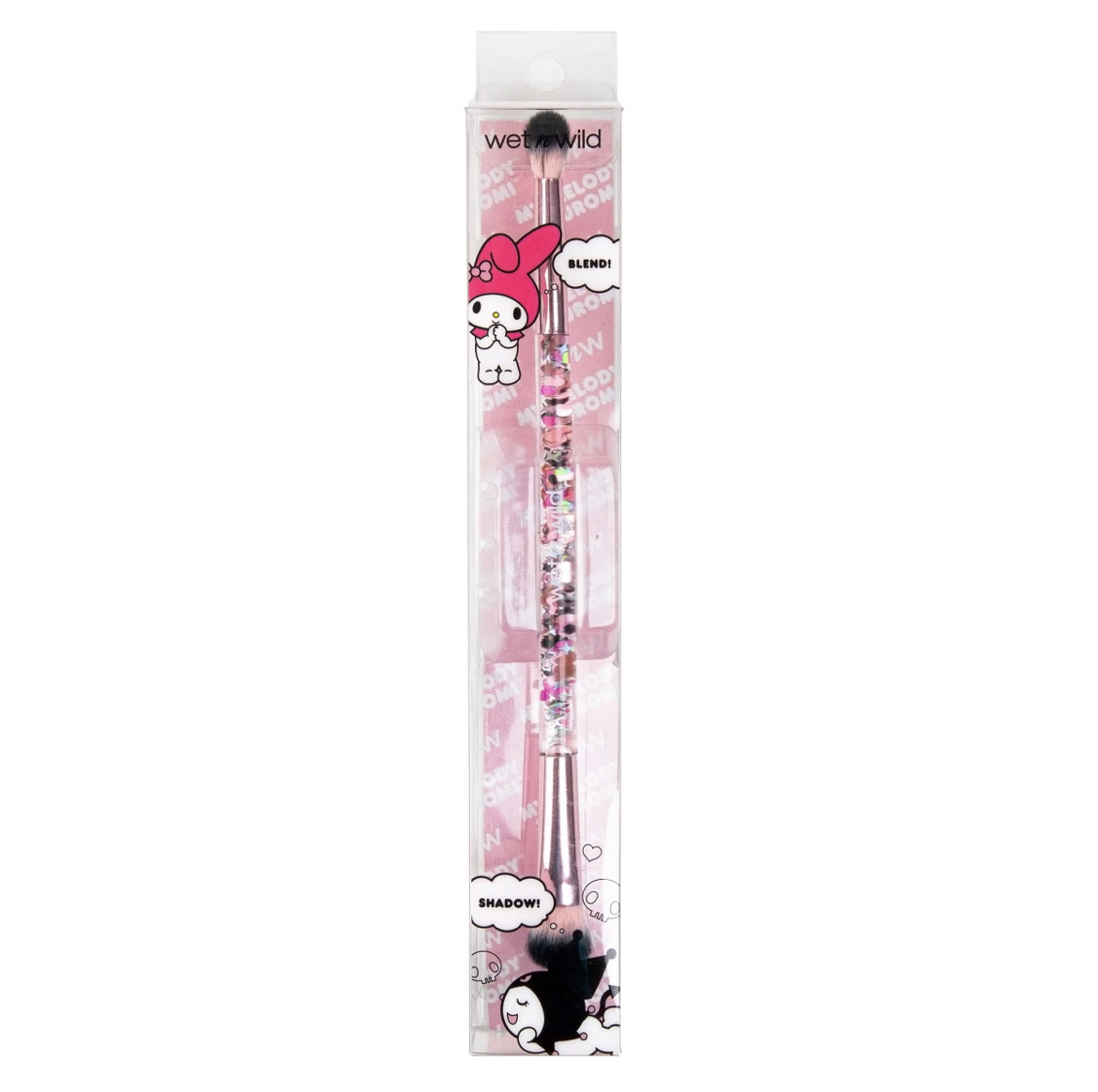 Wet n Wild x My Melody + Kuromi Dual - Dual-Ended Eyeshadow Brush 雙頭眼妝掃