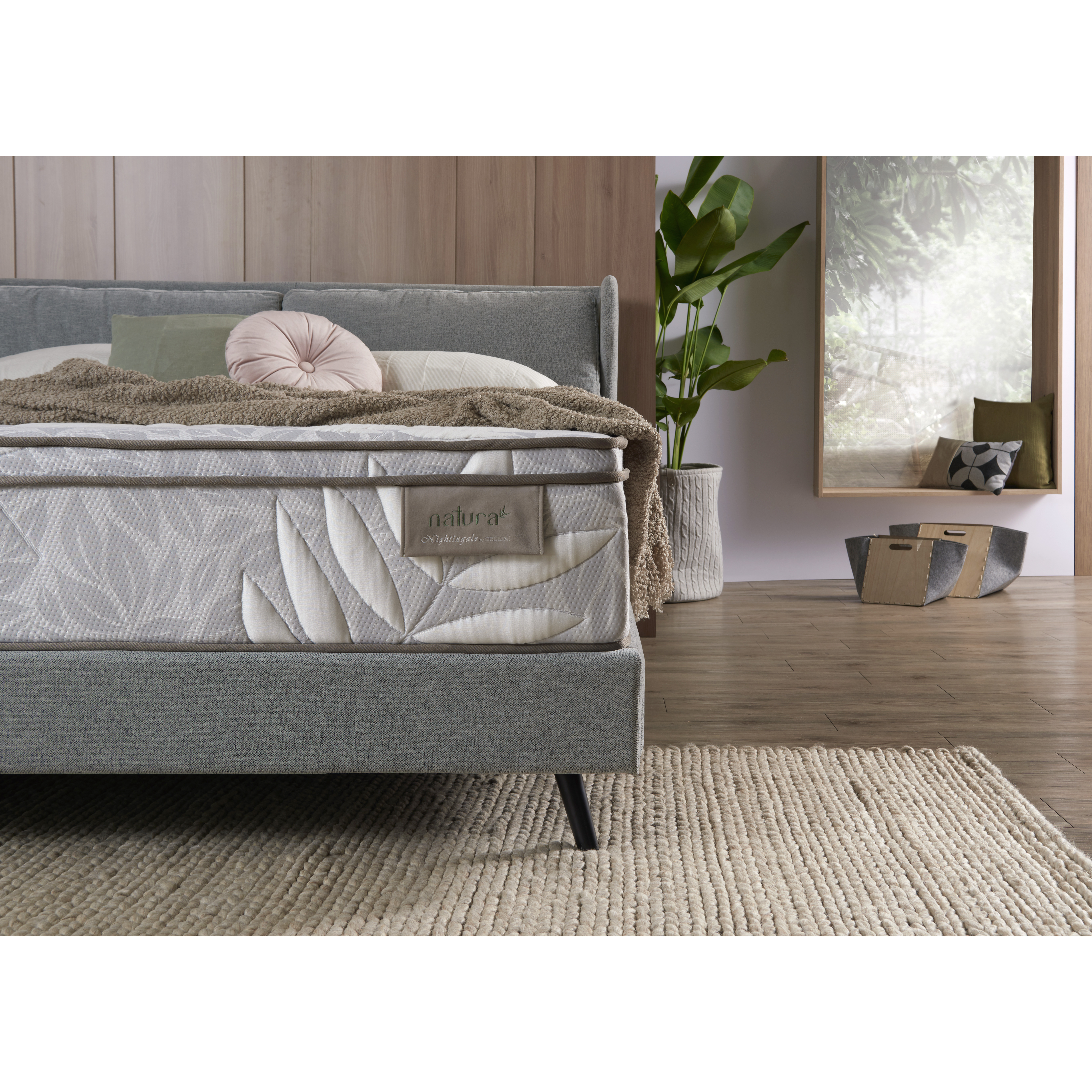 Natura 抗菌涼感床墊〔MAT-022A〕【雙人床墊/乳膠床墊推薦/獨立筒床墊】