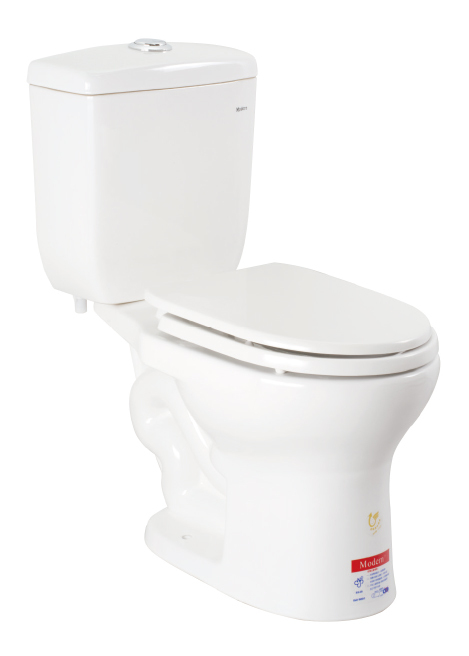 摩登 二段式大管徑省水馬桶 CS-2105-30/40