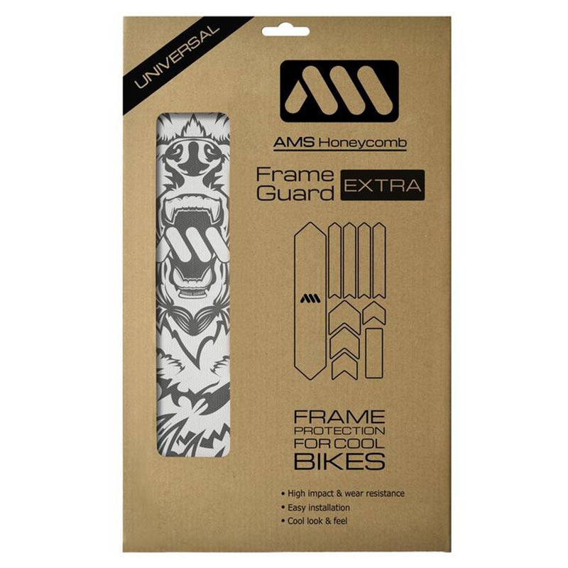 AMS Honeycomb 車架保護貼. BEAR GREY (額外Extra/XL)