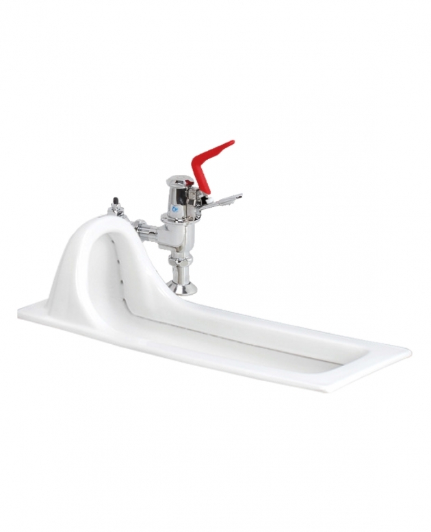 摩登 加長型二段式腳踏快沖蹲便 C-106 / M-702-1