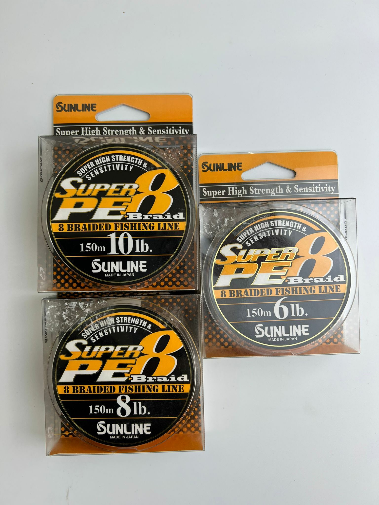 Sunline Super PE 8 Braid 150 m - Boddenangler-Fishing Tackle