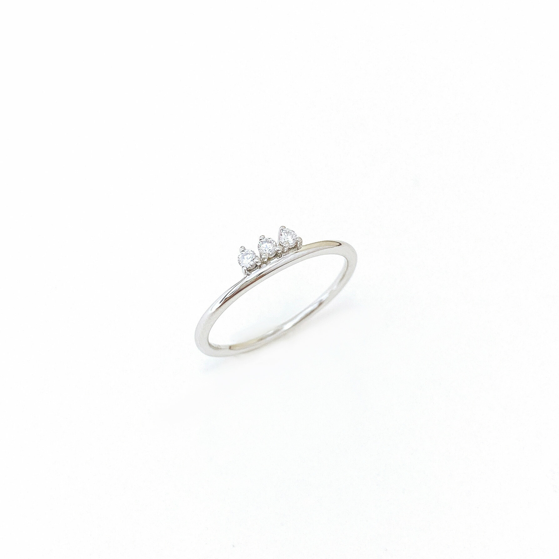 小皇冠 純銀戒指