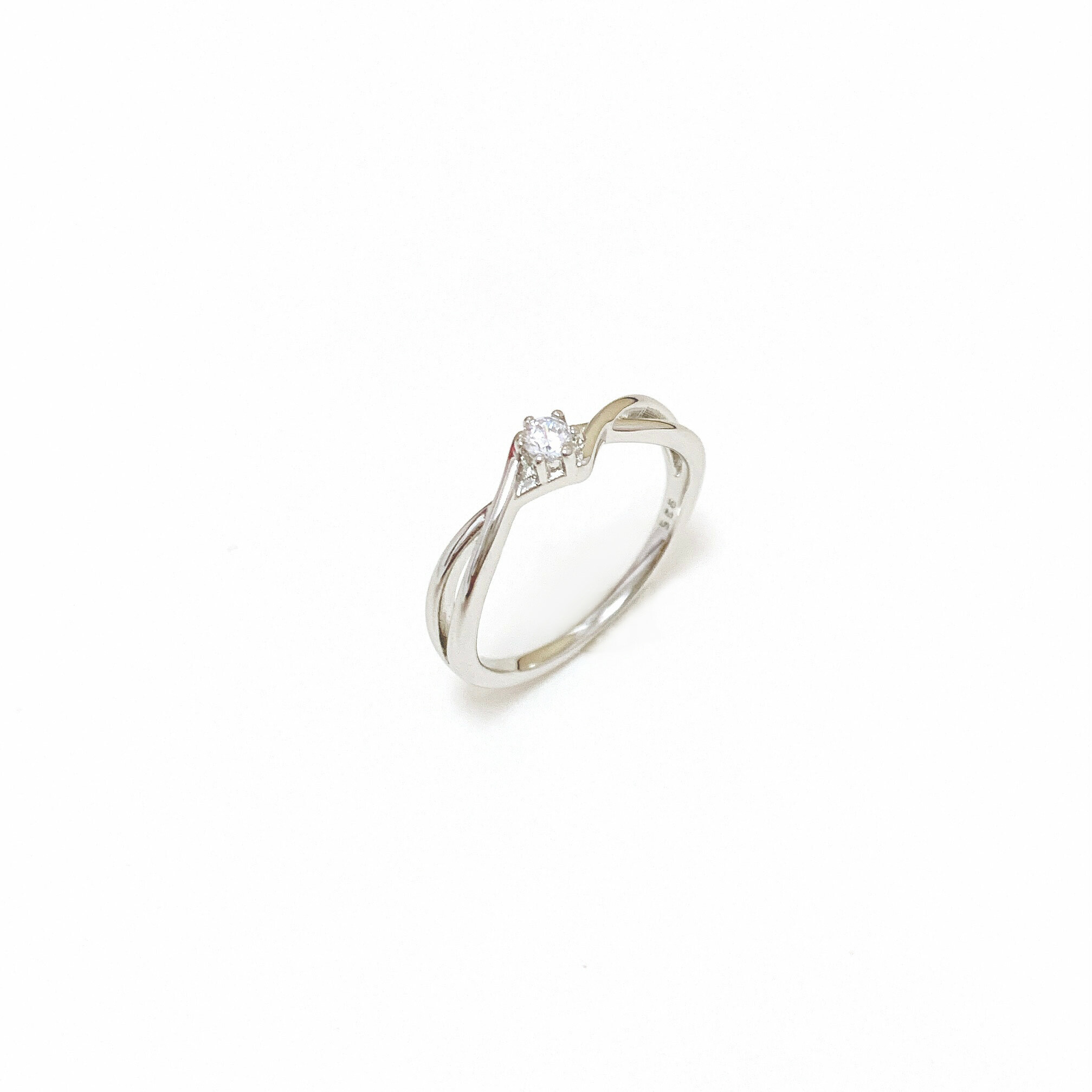 環繞幸福 純銀戒指