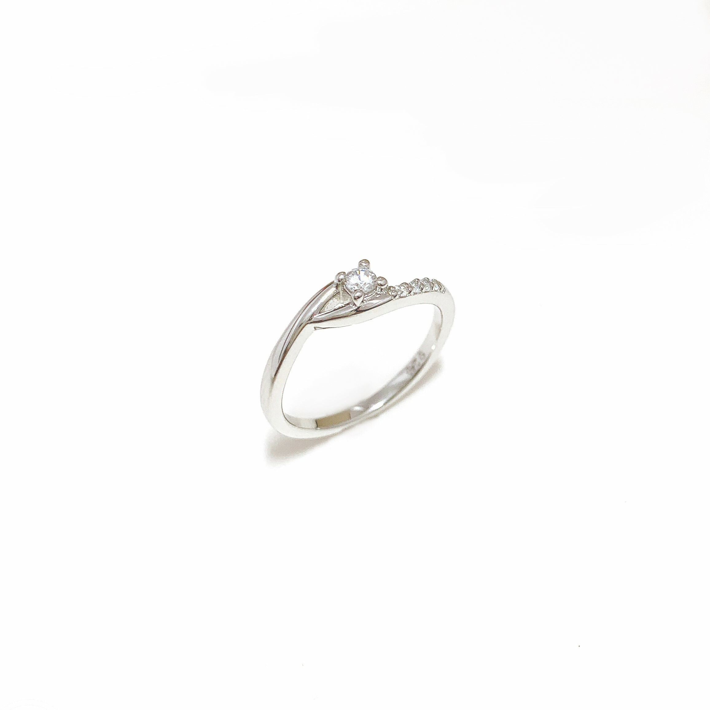 環繞指尖 純銀戒指