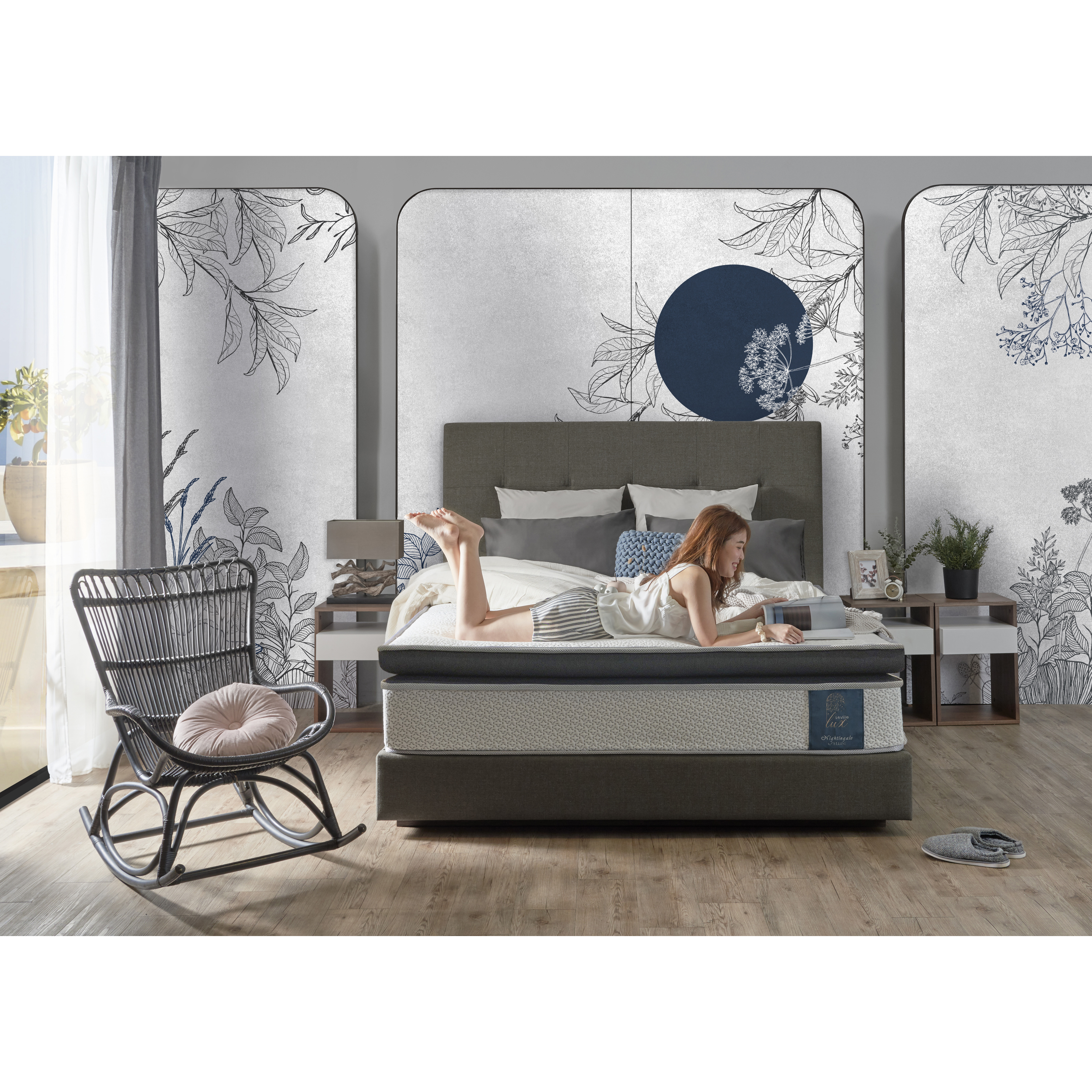 Seville Lux 黑鑽頂級簇絨床墊〔MAT-028〕【獨立筒床墊/雙人床墊/乳膠床墊推薦】