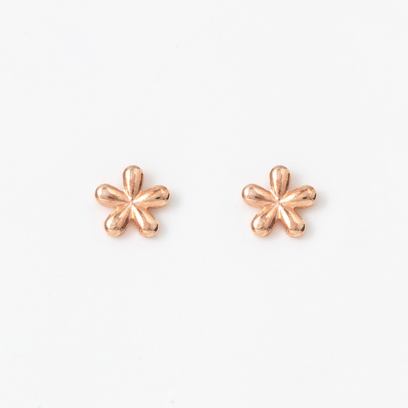 純銀,小花,耳環